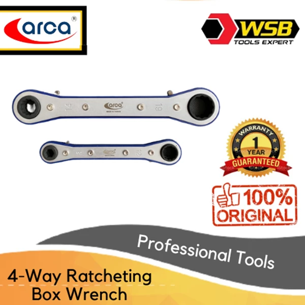 ARCA 4 Way Ratcheting Box Wrench