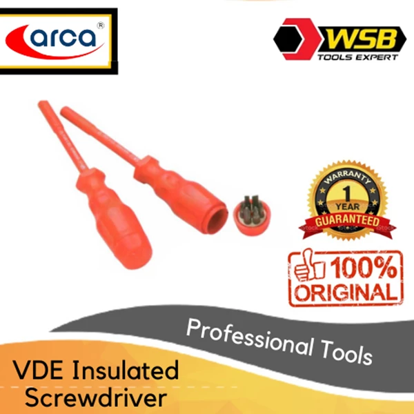 ARCA 6in1 VDE Insulated Screwdriver Standard Germany