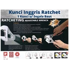 Kunci Inggris Ratchet ARCA Ratcheting Adjustable Wrench 8 - 10" 4