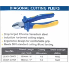 ARCA Diagonal Cutting Pliers 6 - 8
