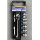 ARCA 10 Pcs XI-ON Socket Wrench Set 3/8&quotDR 6PT 3
