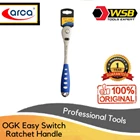 ARCA 5 In 1 OGK EASY SWITCH Ratchet Handle 1/2" DR 72T ( TPR Grip ) 1