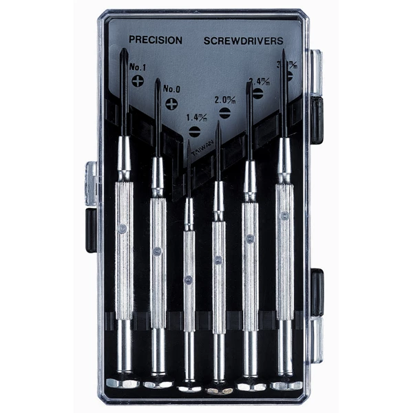  ARCA 6 Pcs Precision Screwdriver Set (4 Flat 2 Phillips)
