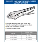 ARCA Curved Jaws Locking Pliers (5