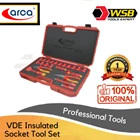 ARCA 22 Pcs VDE Insulated Socket Tool Kit 3/8