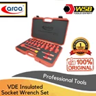 ARCA 24 Pcs VDE Insulated Socket Wrench Set 1/2