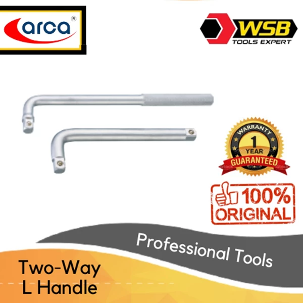 ARCA Two-Way L Handle Socket 1/2" 3/4" DR