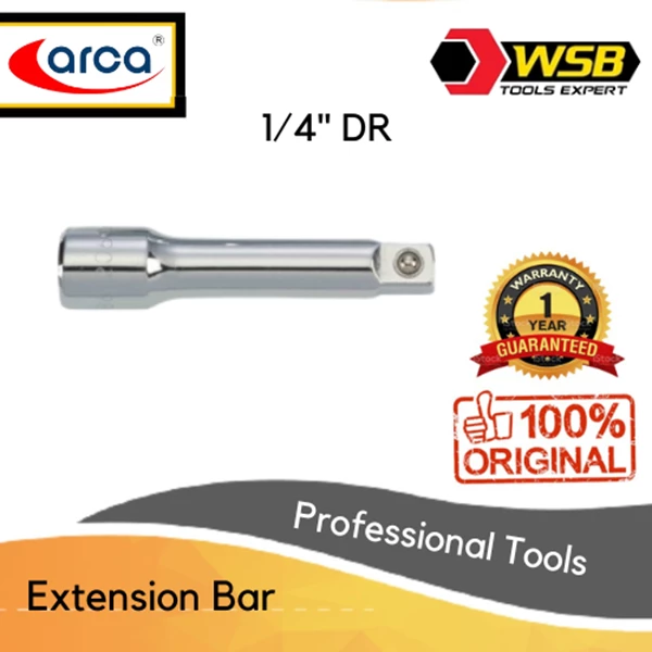 ARCA Sambungan Kunci Sock / Mata Sock / Extension Bar 1/4"