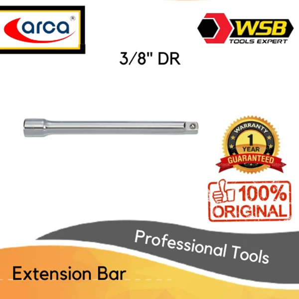 ARCA Sambungan Kunci Sock / Mata Sock / Extension Bar 3/8"