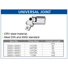 ARCA Universal Joint Socket 3/8