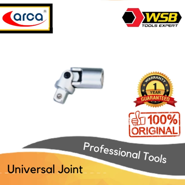 ARCA Penyambung Kunci Sock / Universal Joint 3/8" 1/2" DR