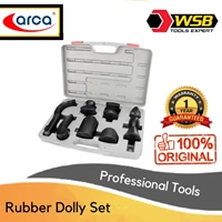 ARCA 7pcs Rubber Dolly Tool Set / Coated by Hard Rubber For Lighter Metal