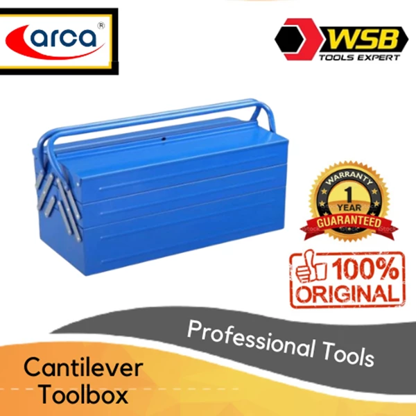 ARCA Cantilever Toolbox 5 Tray / Tool Set Kit