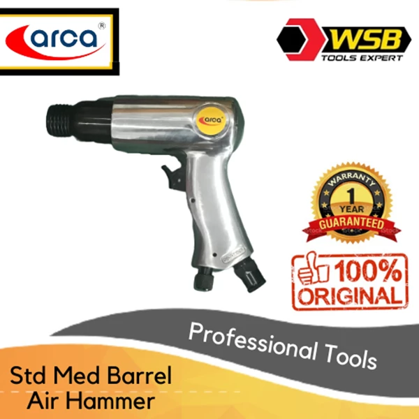 ARCA Standard Medium Barrel Air Hammer (Piston Stroke 56mm) Aluminium