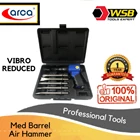 ARCA Tool Kit Vibro Reduced Medium Barrel Air Hammer (Piston Stroke 64mm) 1