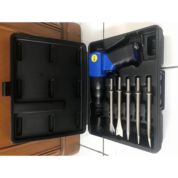 ARCA Tool Kit Mesin Bor Tangan Palu Udara Tanpa Getaran (Piston Stroke 64mm)