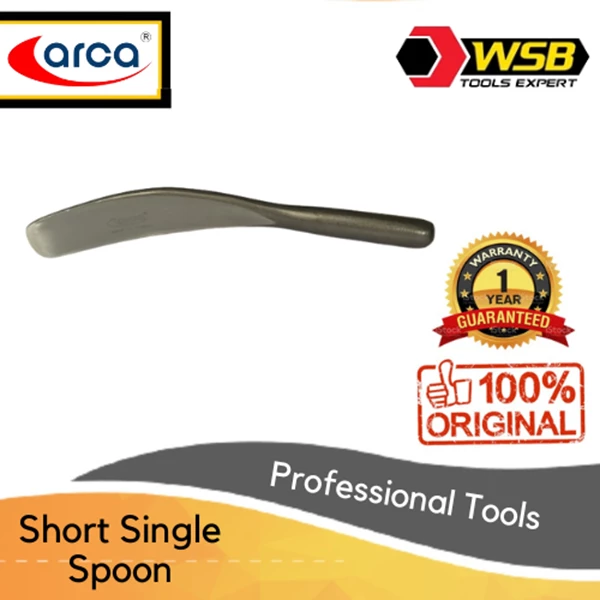 ARCA Short Single Spoon / Spatula 4140 Alloy Steel 51mm