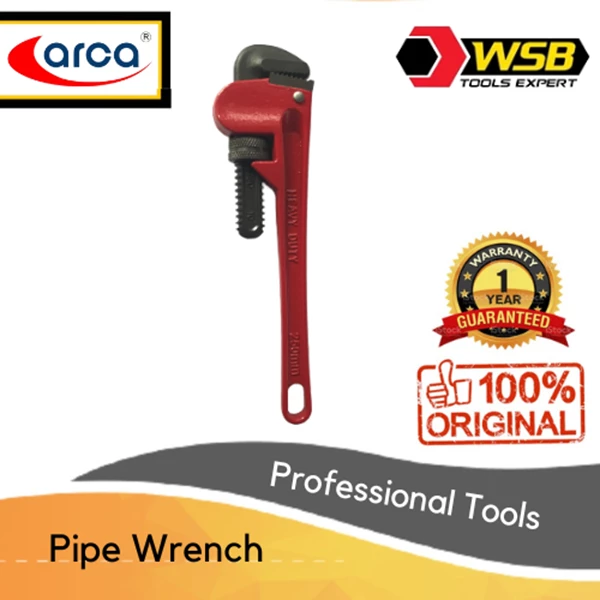 Kunci Pipa Fleksibel ARCA / Pipe Wrench 10" (250mm) Flexible