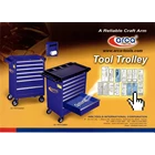 ARCA 7 Drawer Roller Trolley Wagon / 145pcs Item / Tool Set / Security Locks 5