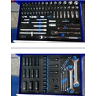 ARCA 7 Drawer Roller Trolley Wagon / 145pcs Item / Tool Set / Security Locks 3