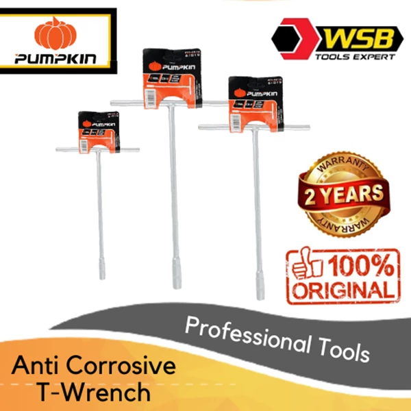 Pumpkin Anti Corrosive T Wrench / Kunci T Anti Karat Tools Thailand