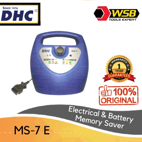 DHC MS-7E Battery Tester (Professional Memory Saver Computerized Cars)