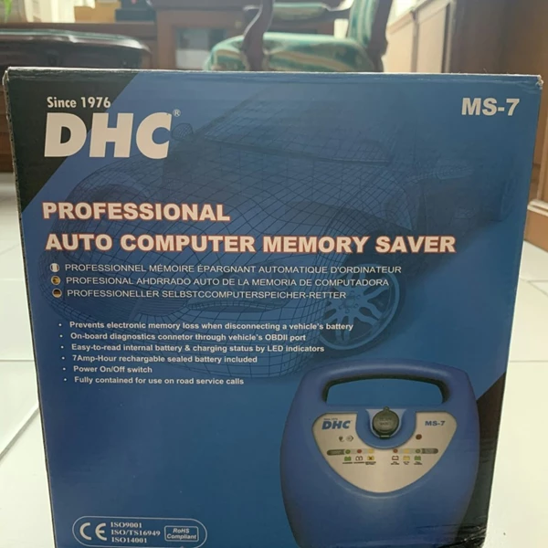 DHC MS-7E Battery Tester (Professional Memory Saver Computerized Cars)