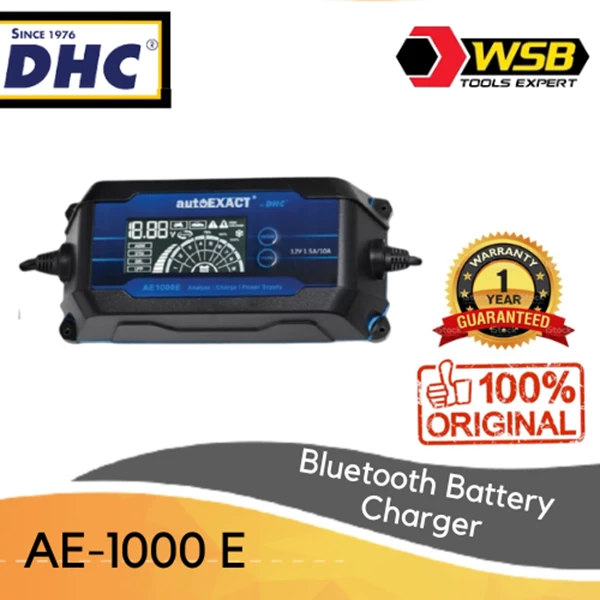 DHC Auto Exact Battery Tester AE-1000 1.5A/10A (Smart Technology Auto Switch Charger)