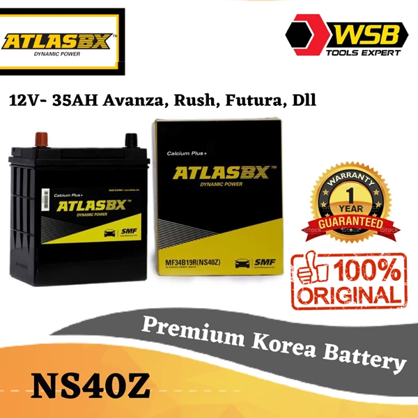 Premium Korea Battery AtlasBX NS40Z