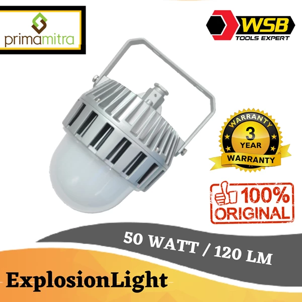 Lampu Explosion Proof 50 Watt / 120 LM